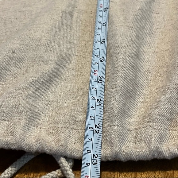 Lane Bryant size 24 Linen Women's Oatmeal Jacket by Free People. New with tags - Picture 5 of 8